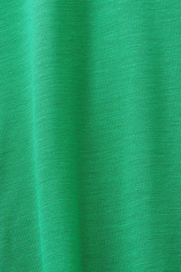 Långärmad jerseytopp, GREEN, detail image number 5