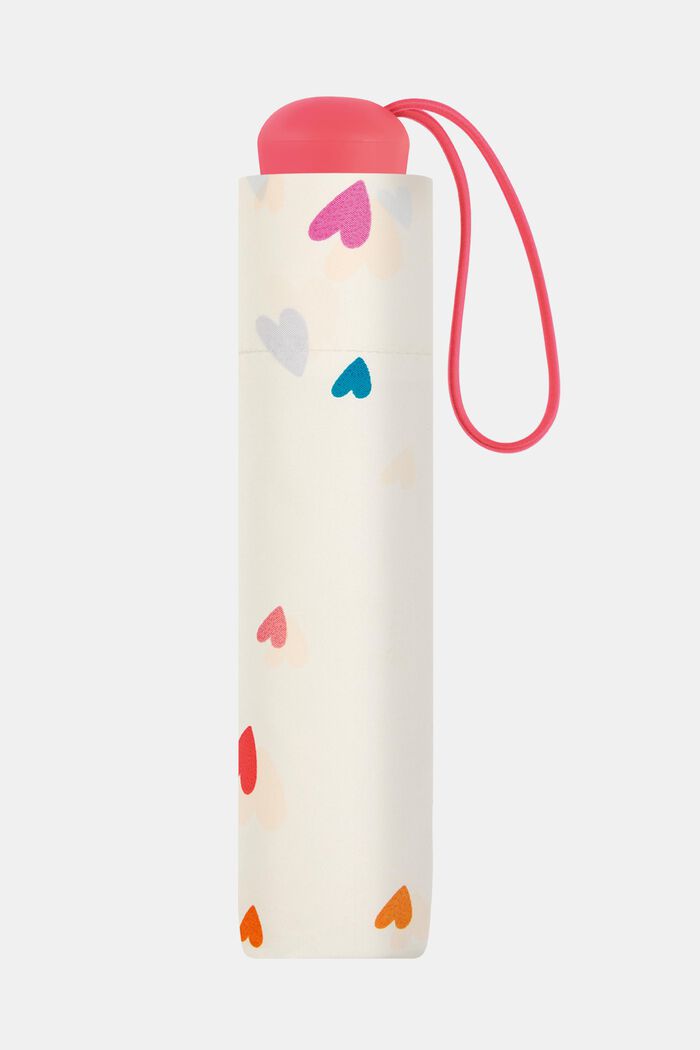Miniparaply för barn med godishjärtan, ONE COLOR, detail image number 1