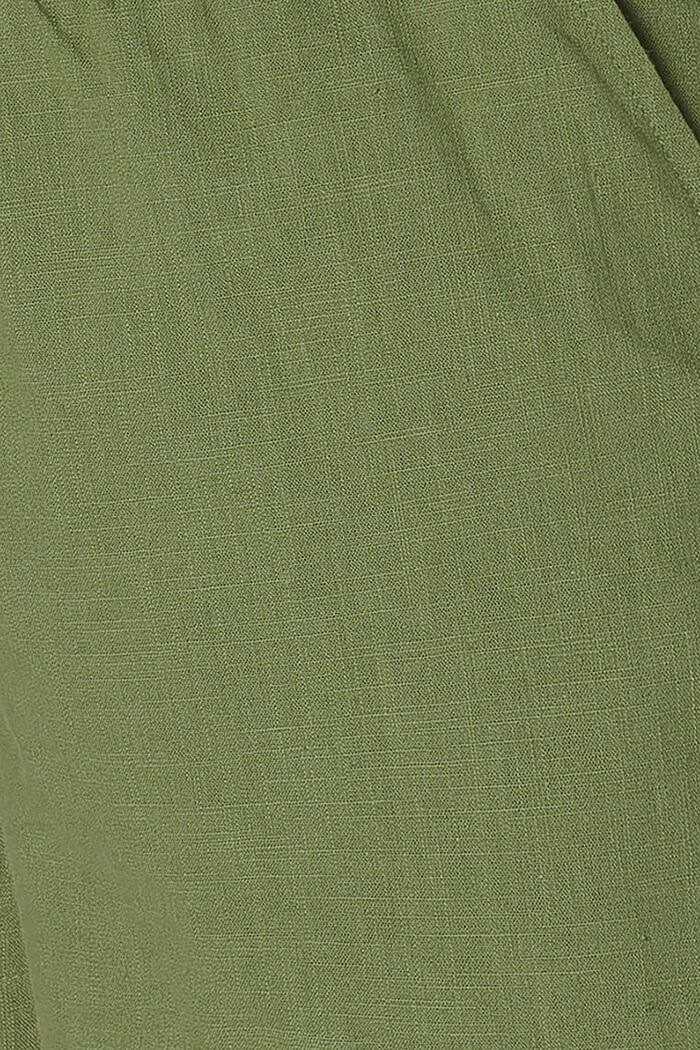 MATERNITY Shorts med linning under magen, OLIVE GREEN, detail image number 3