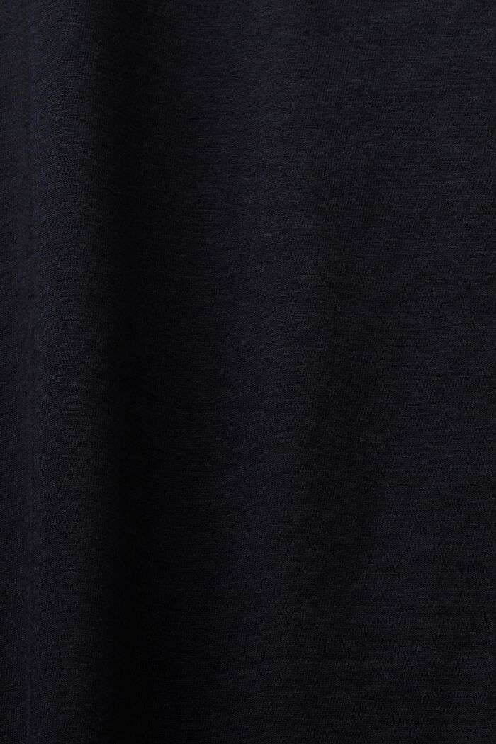 Rundringad T-shirt, BLACK, detail image number 4