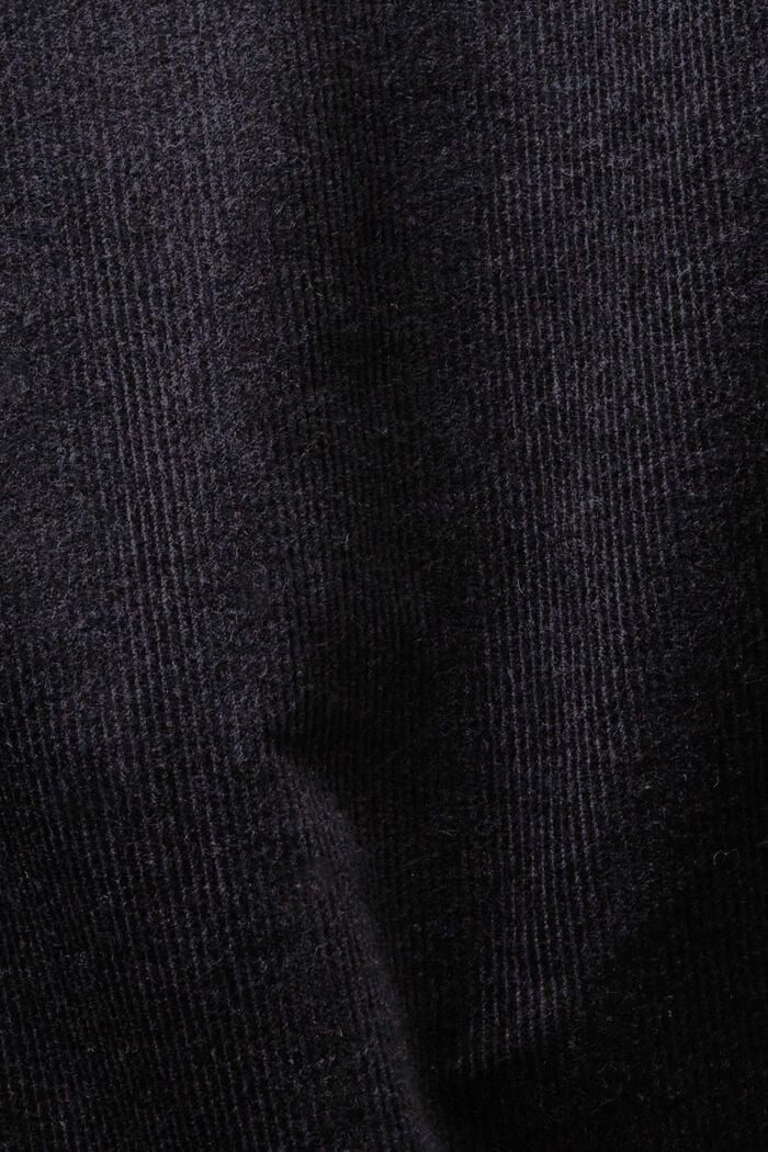 Manchesterbyxa med rak passform, BLACK, detail image number 6
