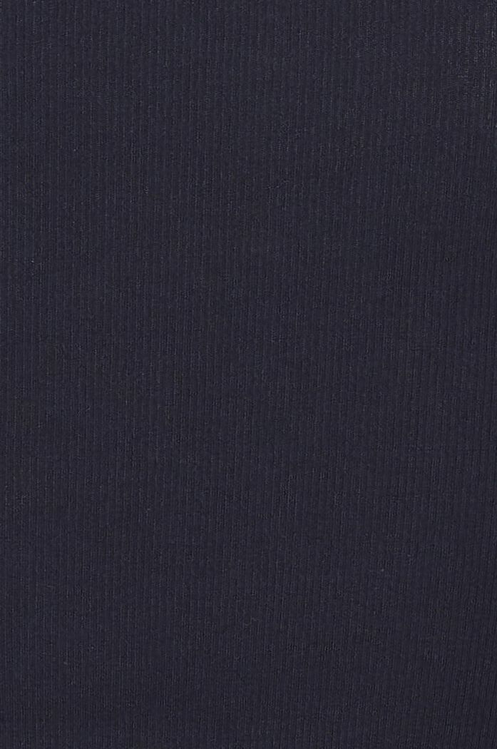 T-shirt med dragsko på sidan, NIGHT SKY BLUE, detail image number 3
