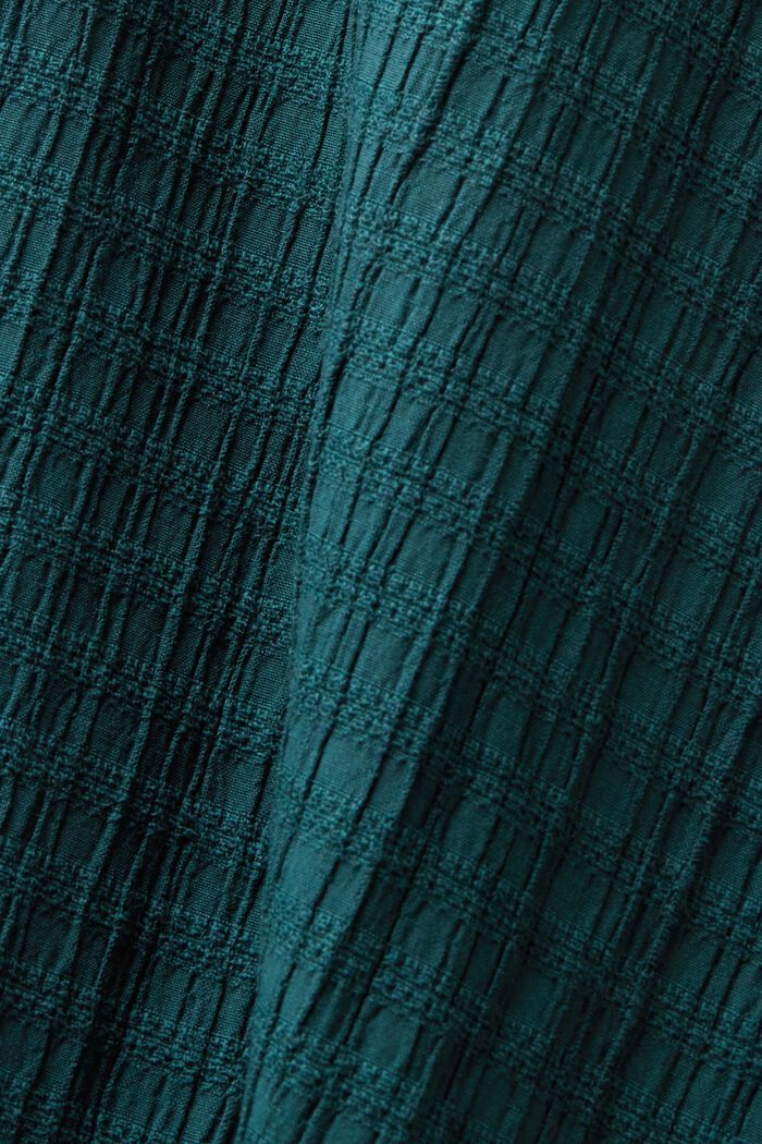 Krinklad midikjol, EMERALD GREEN, detail image number 5