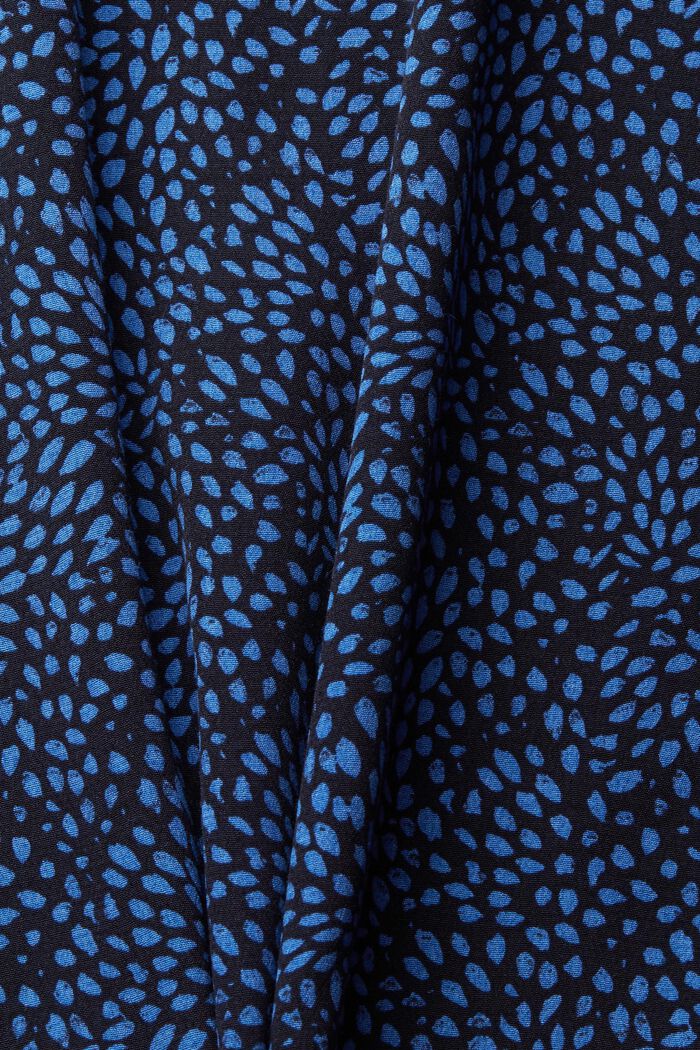 Mönstrad blus, NAVY, detail image number 1