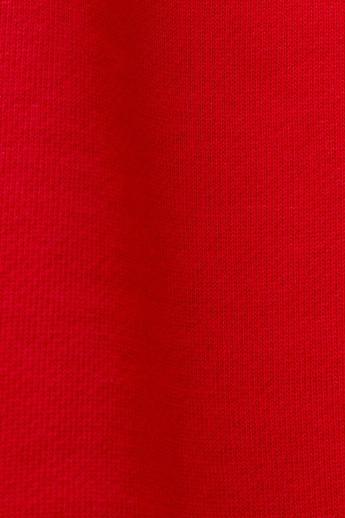 Randig träningsbyxa i bomull, RED, detail image number 5