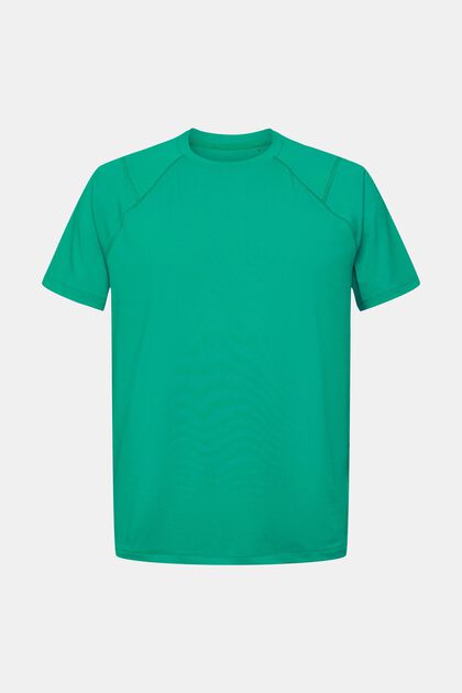 Tränings-T-shirt, GREEN, overview