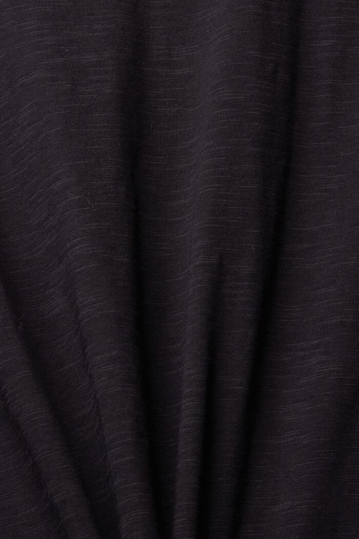 T-shirt i jersey, 100% bomull, BLACK, detail image number 1