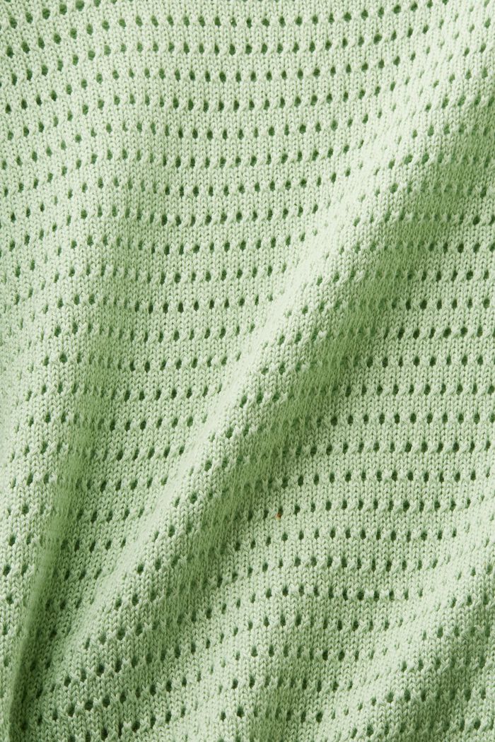 Tröja i mesh, LIGHT GREEN, detail image number 5