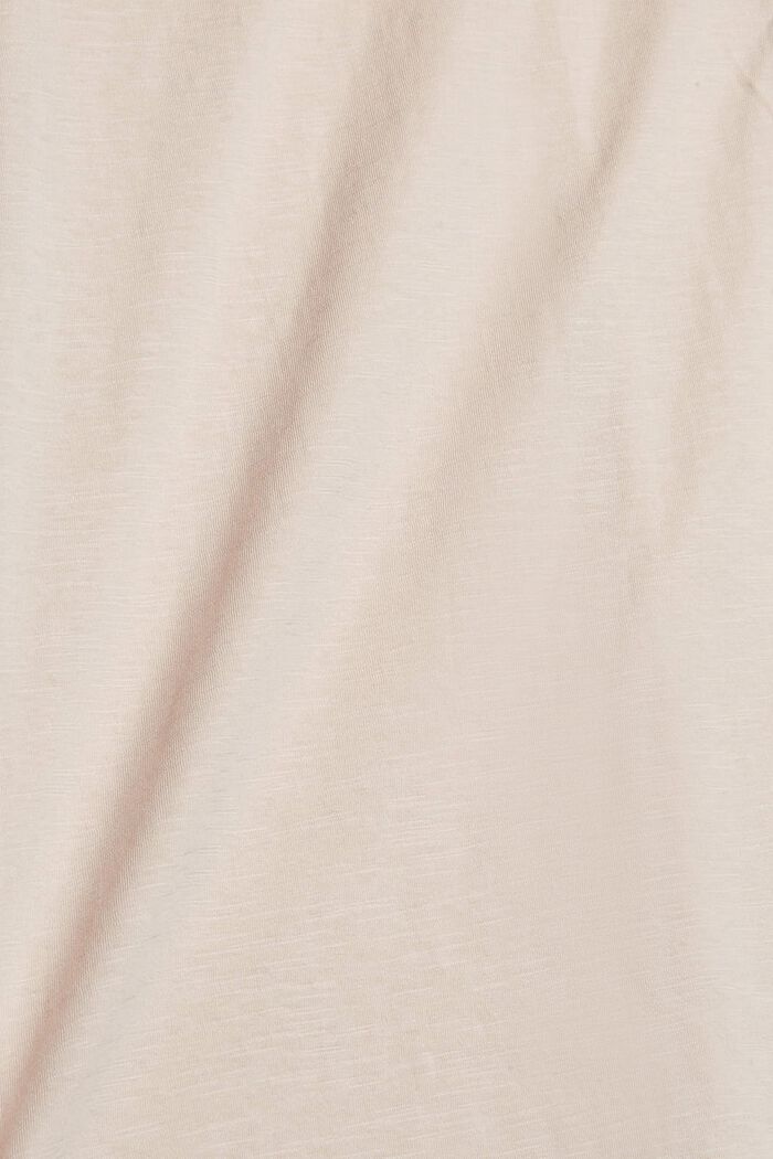 T-shirt med tryck, DUSTY NUDE, detail image number 1