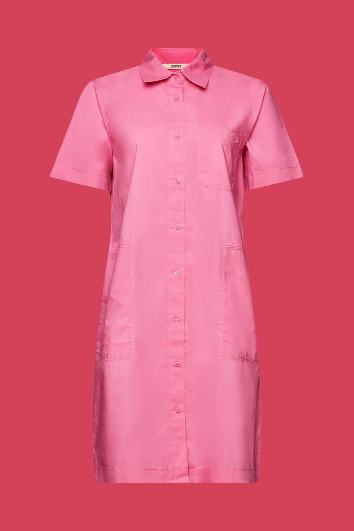 Mini-skjortklänning, 100% bomull, LILAC, detail image number 6