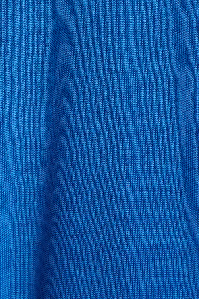 V-ringad T-shirt, TENCEL™, BRIGHT BLUE, detail image number 6