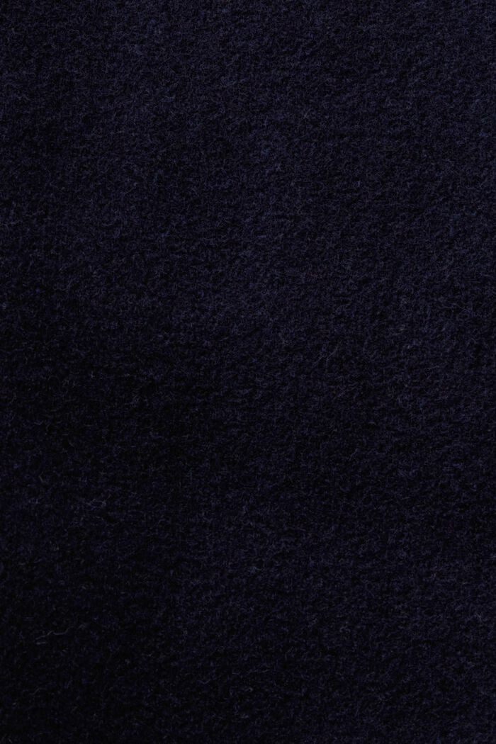 Duffelkappa i ullmix, NAVY, detail image number 5