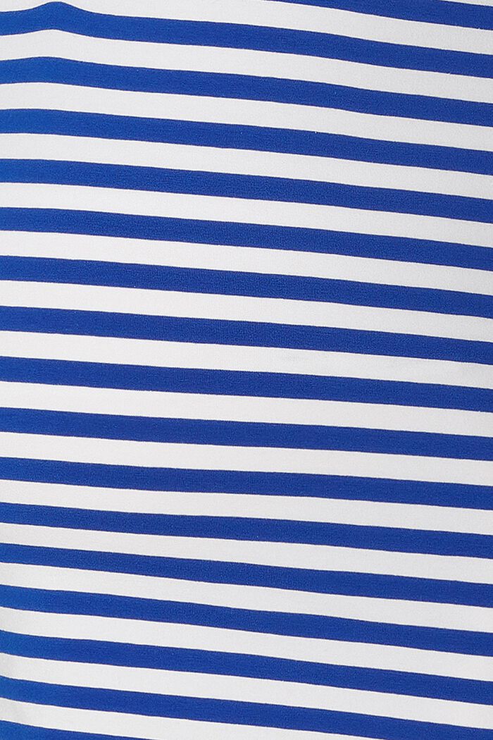 MATERNITY Ärmlös T-shirt med ränder, ELECTRIC BLUE, detail image number 4