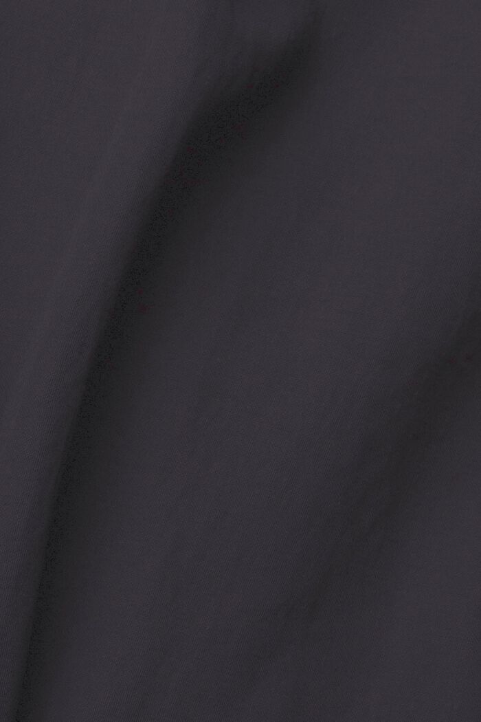 Skjortblusklänning med knytskärp, BLACK, detail image number 4