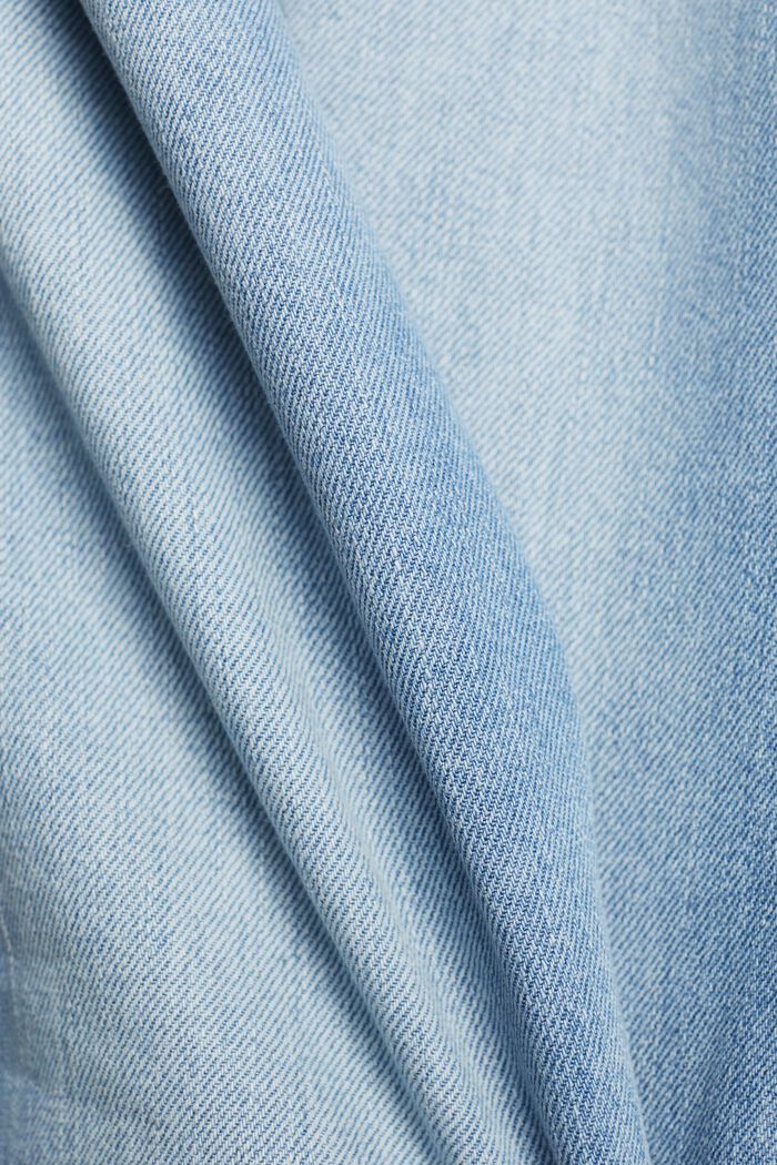 Mom-jeans med hög midja, BLUE MEDIUM WASHED, detail image number 6