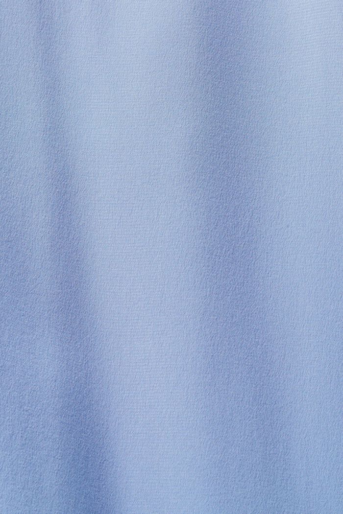 Skjortklänning i siden med midilängd, BLUE LAVENDER, detail image number 6