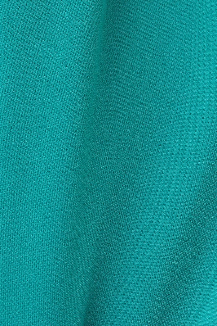 Ärmlös jumpsuit med omlottringning, EMERALD GREEN, detail image number 5