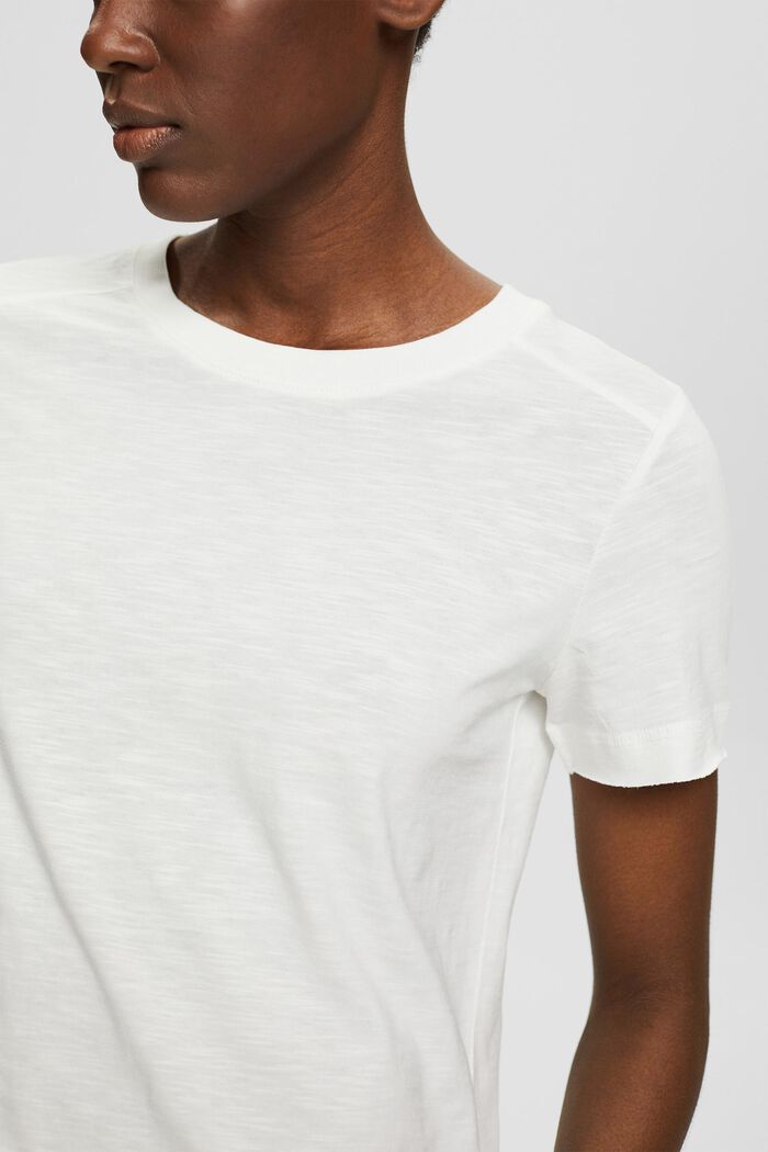 T-shirt i 100% ekologisk bomull, OFF WHITE, detail image number 3