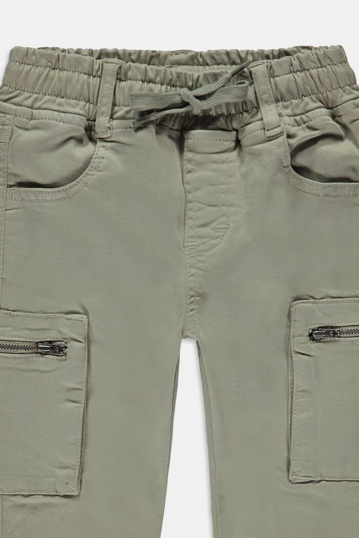 Pants woven, DUSTY GREEN, detail image number 2