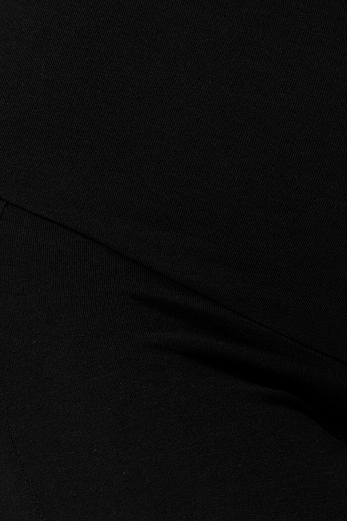 T-shirt med amningsfunktion, LENZING™ ECOVERO™, BLACK, detail image number 4