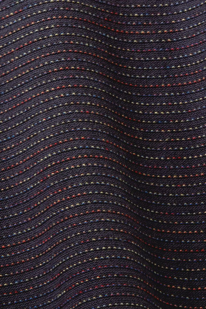 Färgglad randig tröja av ekologisk bomull, NAVY, detail image number 5