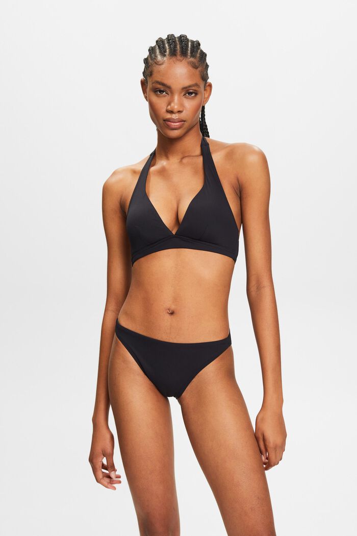 Bikiniunderdel med låg midja, BLACK, detail image number 0