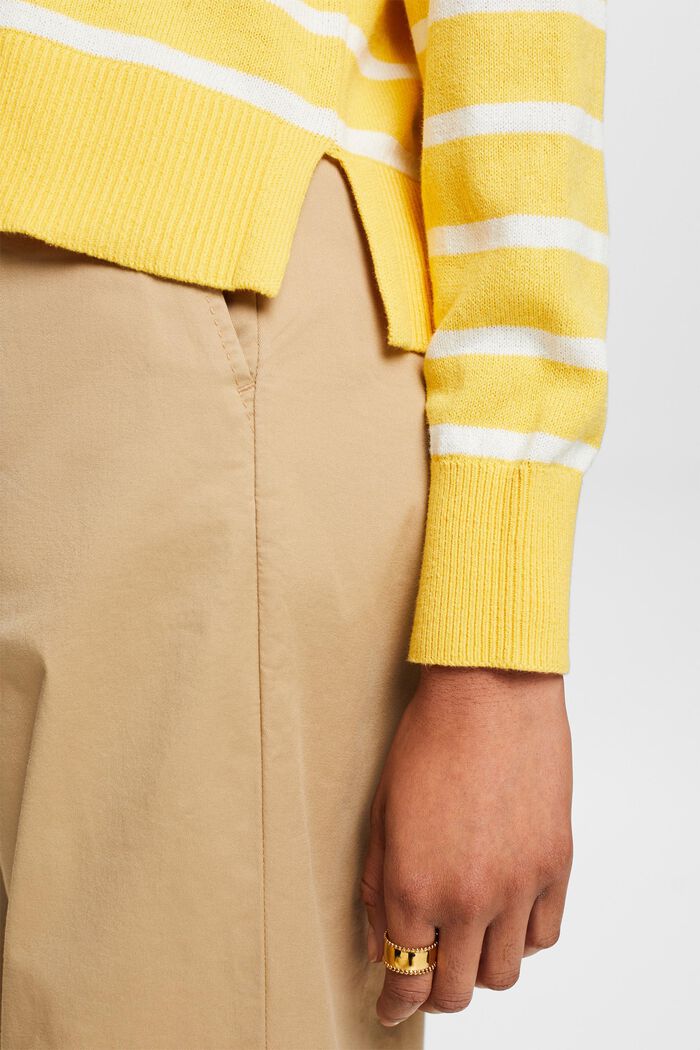 Sweaters, SUNFLOWER YELLOW, detail image number 4