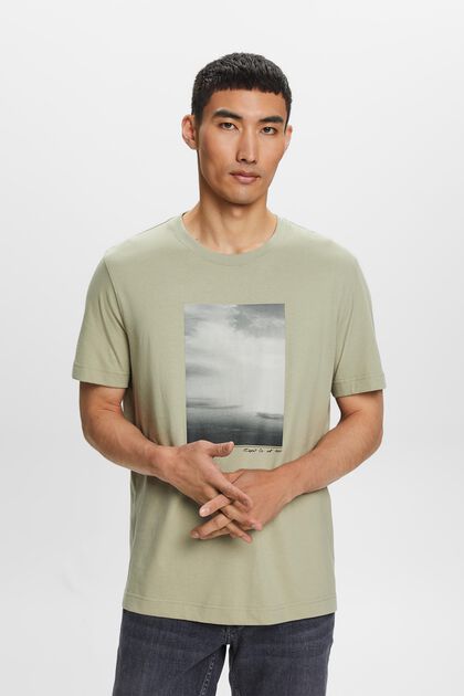 T-shirt i ekologisk bomull med tryck