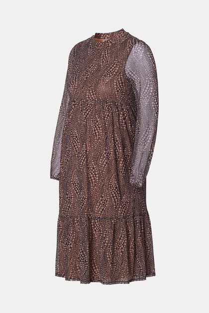 Dresses knitted, BROWN, overview