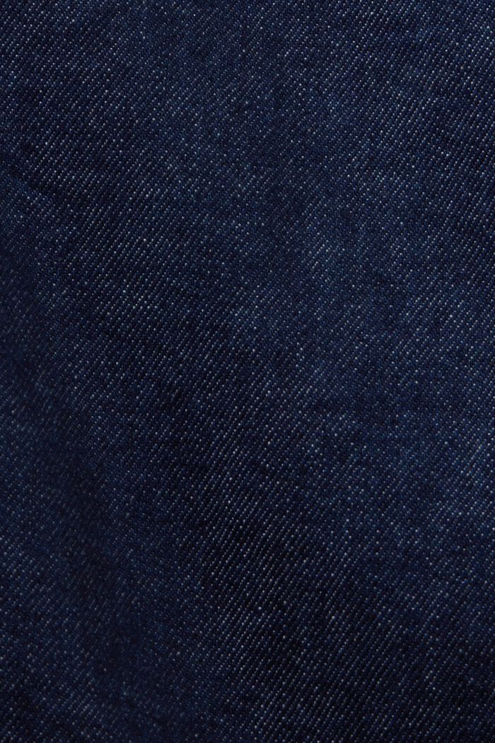 Selvedge-jeans i premiummodell med raka ben och hög midja, BLUE RINSE, detail image number 6