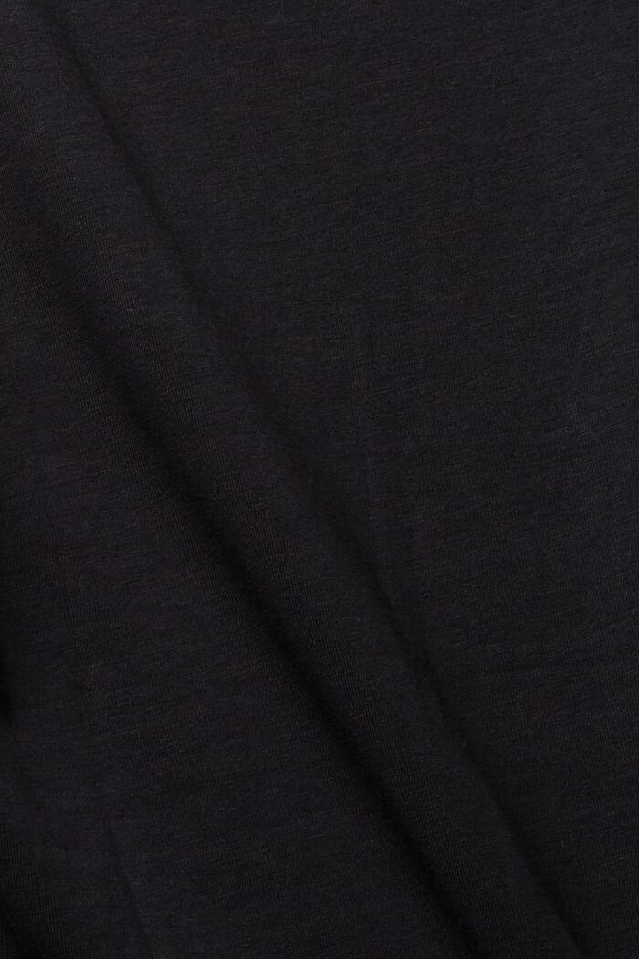 Enfärgat linne, BLACK, detail image number 5