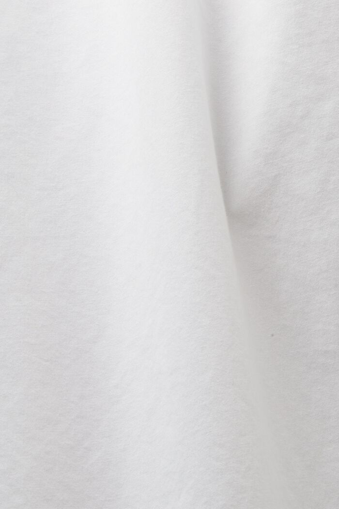 Button down-skjorta i poplin, 100% bomull, WHITE, detail image number 7