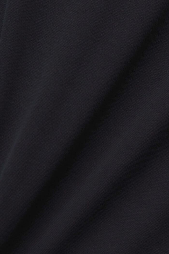 Midiklänning med V-ringning, BLACK, detail image number 5