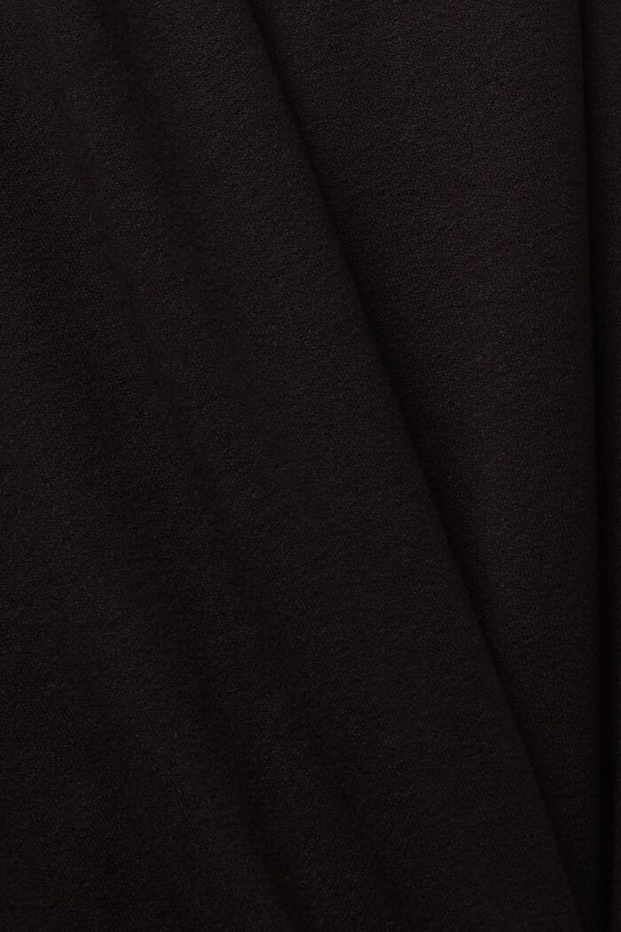 Miniklänning i jersey, LENZING™ ECOVERO™, BLACK, detail image number 5