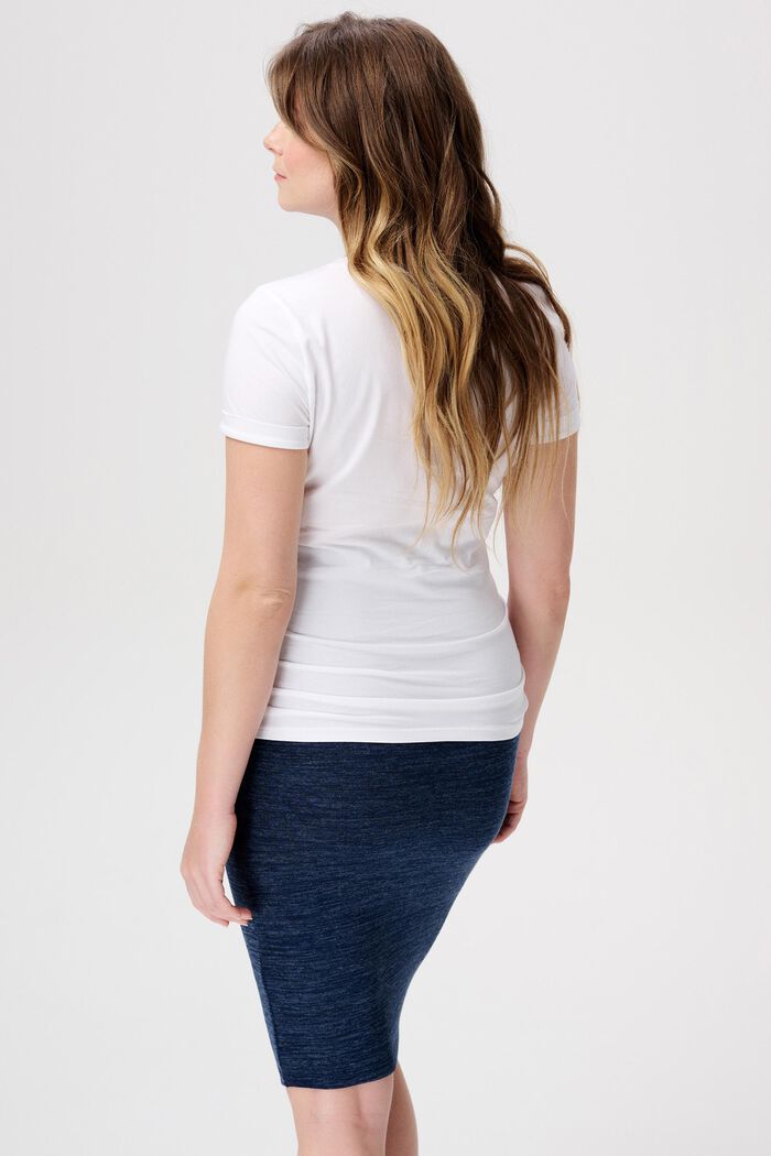 MATERNITY Randig T-shirt, BRIGHT WHITE, detail image number 3