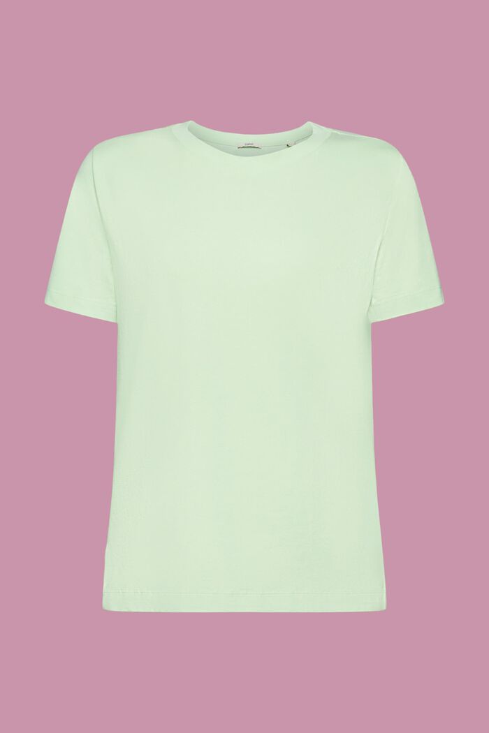 T-shirt i bomullsblandning, CITRUS GREEN, detail image number 6