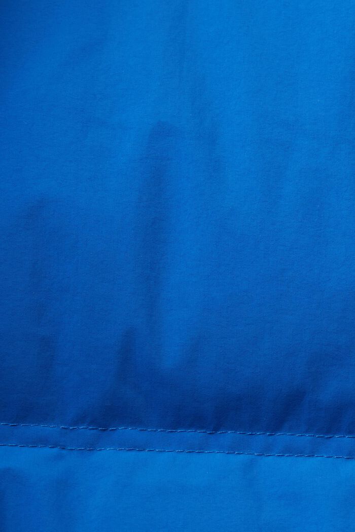 Återvunnet: pufferjacka med dun, BRIGHT BLUE, detail image number 5