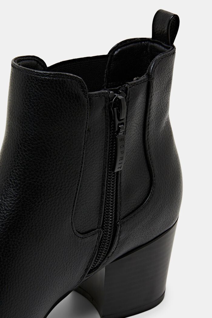Känga i veganskt läder, BLACK, detail image number 3