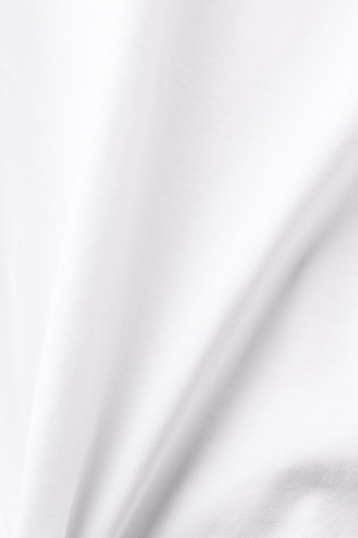 Farfarstopp i jersey, WHITE, detail image number 5