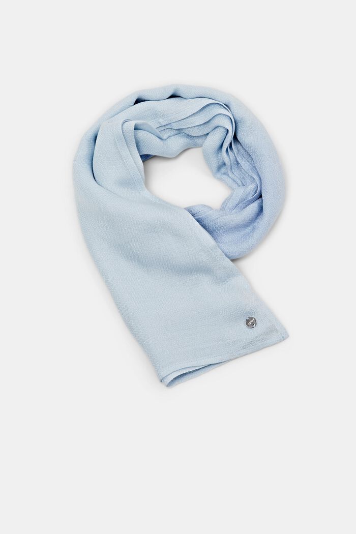 Färgskiftande scarf, PASTEL BLUE, detail image number 0