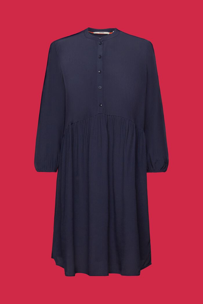 Minilång skjortklänning, NAVY, detail image number 6