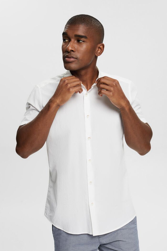 Kortärmad skjorta, OFF WHITE, detail image number 2