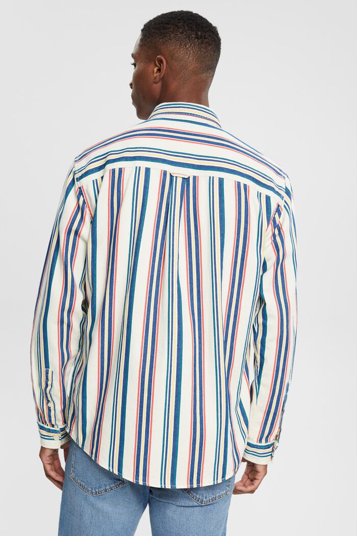 Flerfärgad randig button down-skjorta, ICE, detail image number 3