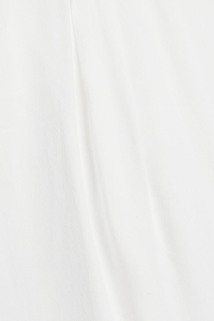Böljande skjortblus, LENZING™ ECOVERO™, OFF WHITE, detail image number 4