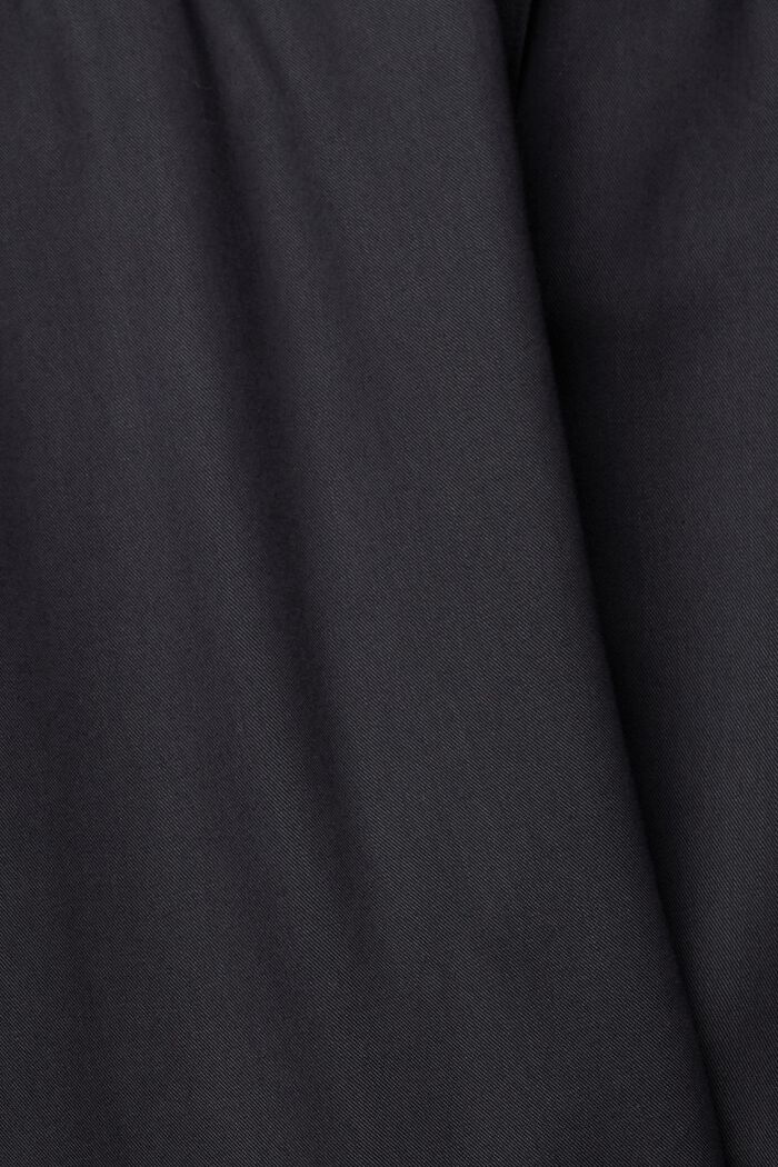 Klänning med dragsko, TENCEL™, BLACK, detail image number 5