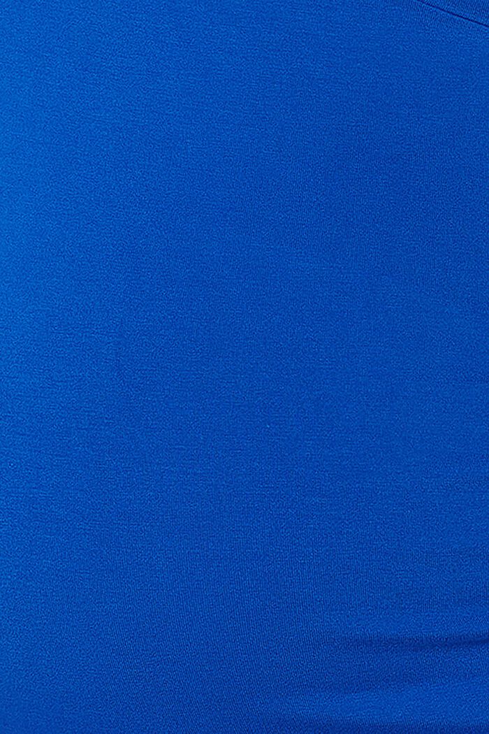 MATERNITY T-shirt med V-ringning, ELECTRIC BLUE, detail image number 4