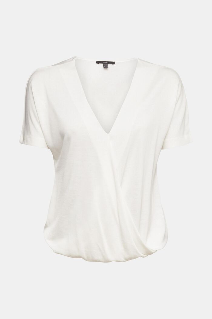 Omlott-T-shirt, OFF WHITE, detail image number 6