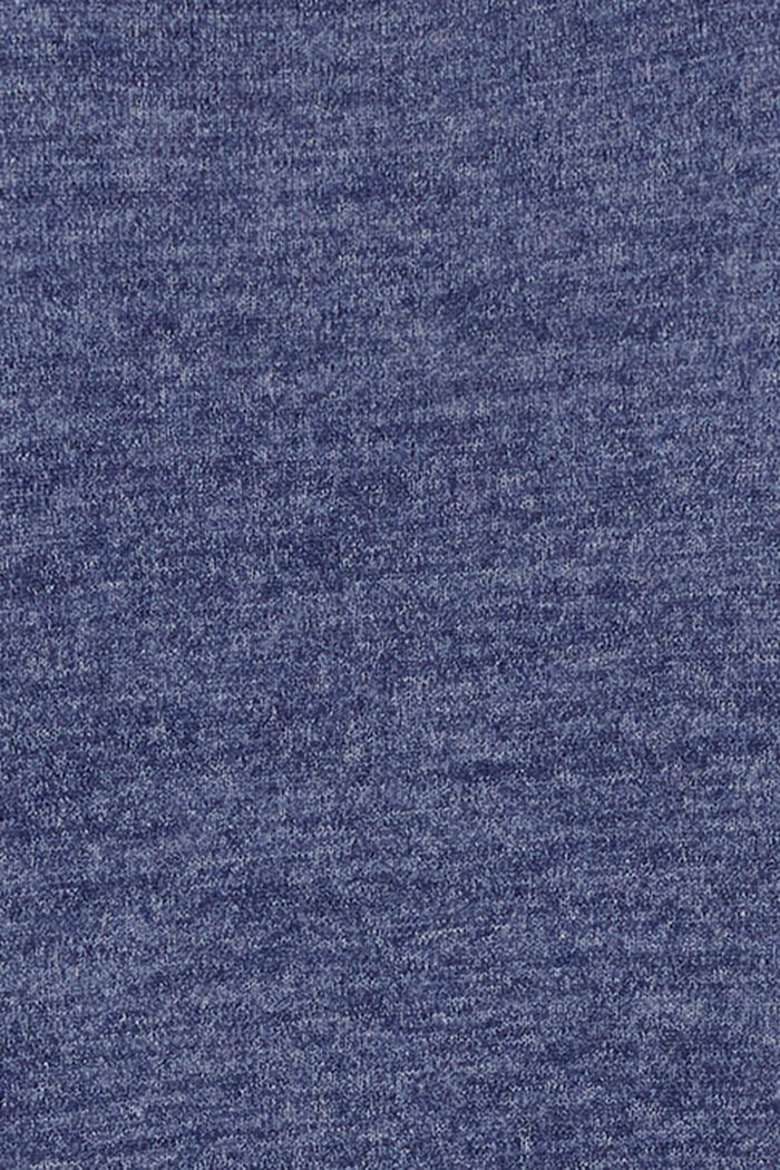 Långärmad topp med omlottstängning, DARK BLUE, detail image number 3