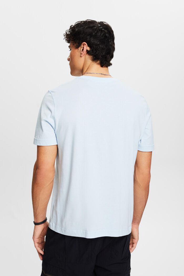 T-shirt med grafiskt tryck, PASTEL BLUE, detail image number 2