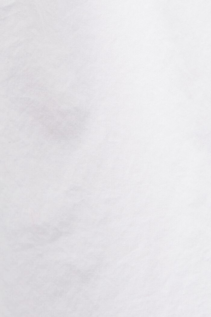 Vävd minikjol, 100 % bomull, WHITE, detail image number 6